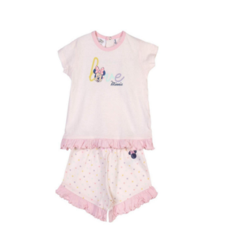 Pijama Corto Minnie Mouse Summer Rosa