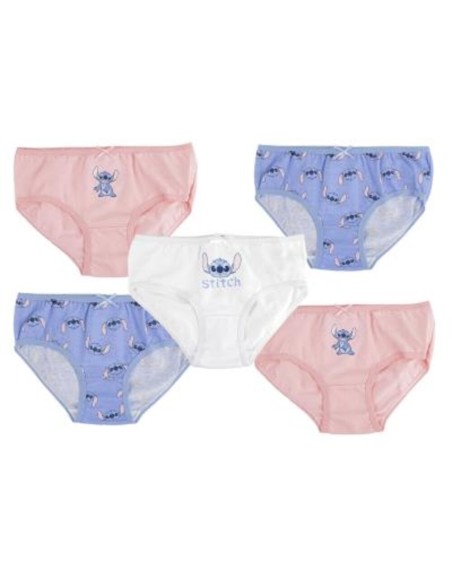 Pack Braguitas Punto - 5 Piezas - Stitch