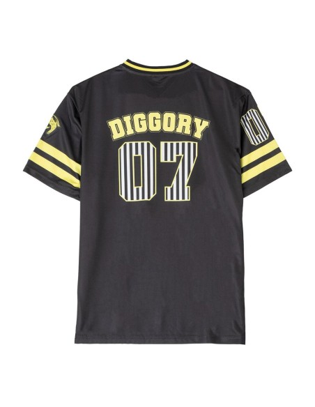 T-shirt courte oversize Harry Potter Hiver 2023 Hufflepuff