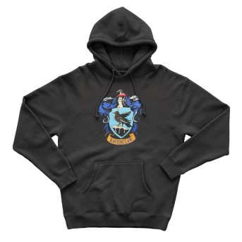 Sudadera Escudo Ravenclaw Negro - Harry Potter