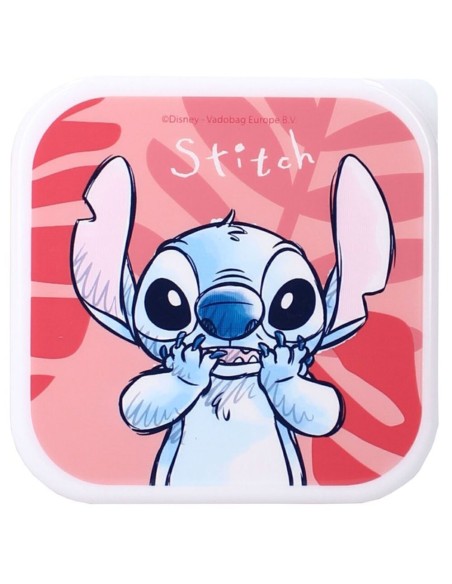 Scatola Snack (3 in 1) Buon appetito! - Stitch