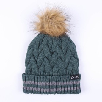 Gorro Tricot Pompom Winter Slytherin - Harry Potter 2