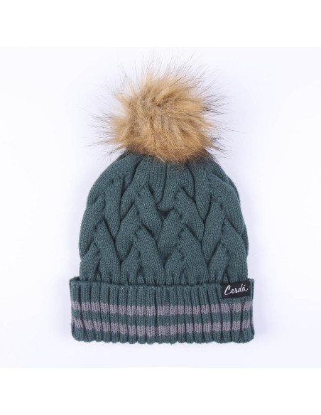 Gorro Tricot Pompom Winter Slytherin - Harry Potter