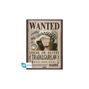 Póster ''Wanted Trafalgar Law''