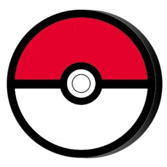 Cojin 3D Pokemon - Pokeball