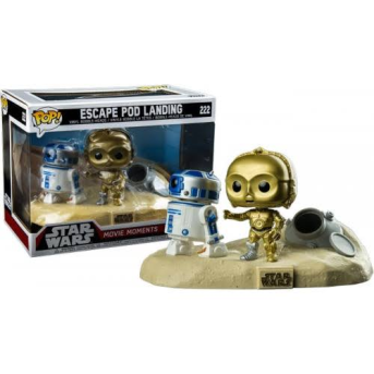 Figura Funko POP! R2-D2 & C-3PO Desierto