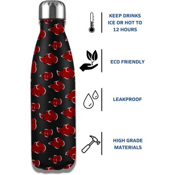 Naruto Shippuden Botella Isotermica Akatsuki