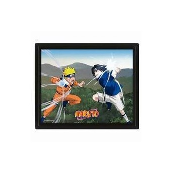 CUADRO 3D NARUTO