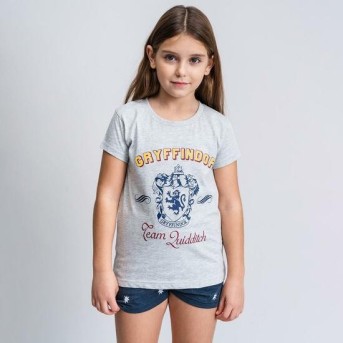 Pijama niña gryffindor gris