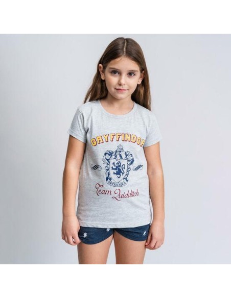 Pijama niña gryffindor gris